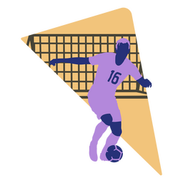 Pessoas de maratona de futebol Desenho PNG