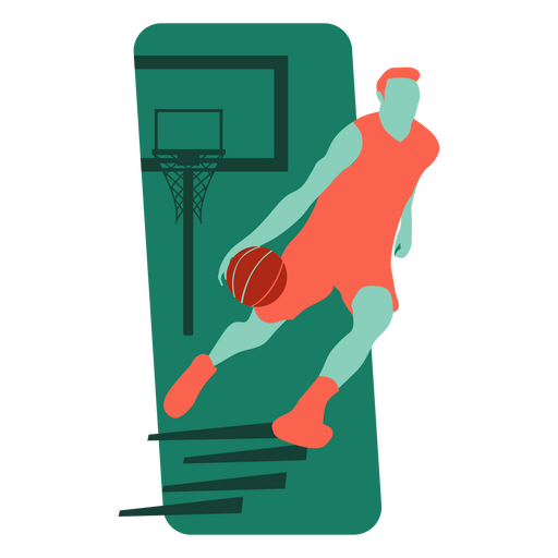 Baloncesto maratón deportistas Diseño PNG