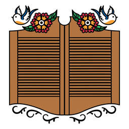 tatuagem de portas do oeste selvagem Desenho PNG
