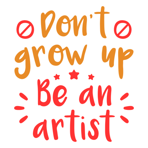 Be an artist motivational quote