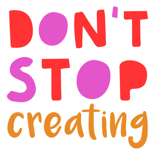 Creating motivational quote PNG Design