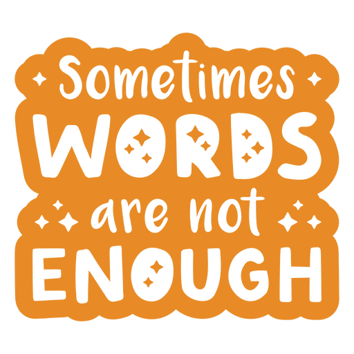 Words art motivational quote PNG Design
