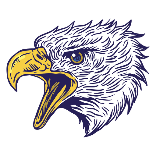 Veteran's day eagle icon PNG Design