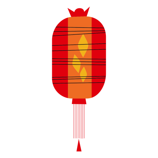 Chinese New Year Paper Lantern PNG Design