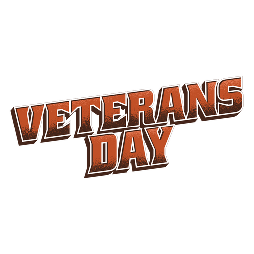 Veterans day army quote PNG Design