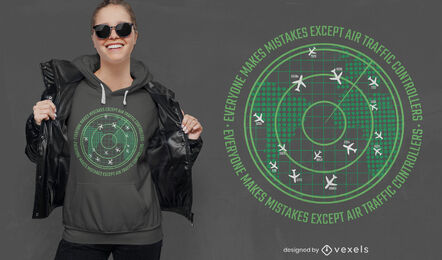 Air traffic controller t-shirt design