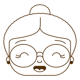 Frau Claus Weihnachtsferien Emoji PNG-Design
