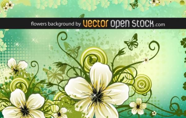 Flowers background Flowers background