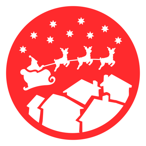 ?Adorno navideño de Papá Noel Diseño PNG