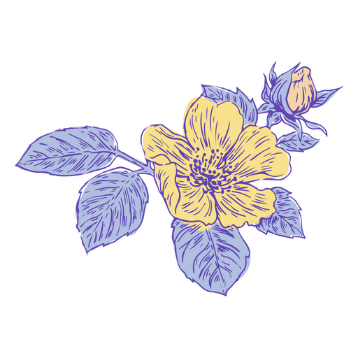 Planta ícone floral Desenho PNG