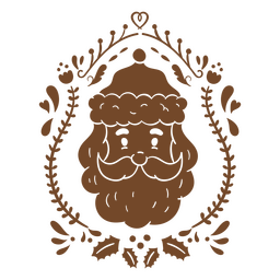 Weihnachtsmütze ausgeschnitten PNG-Design