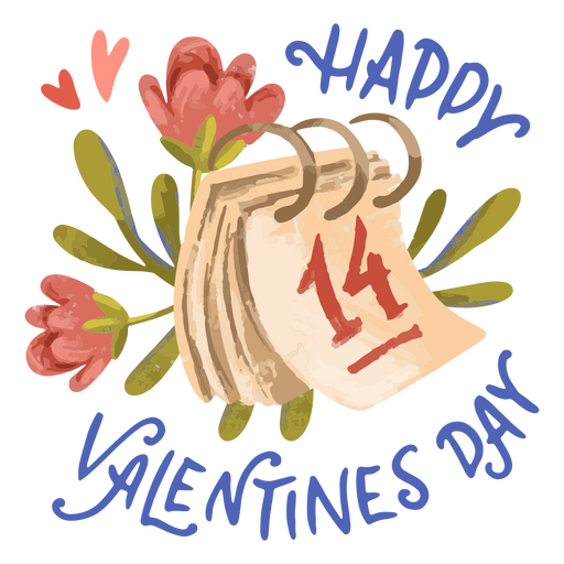 Happy valentines day PNG Designs for T Shirt & Merch