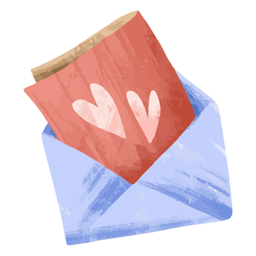 Valentine's day card PNG Design