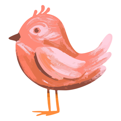 ícone de pássaro de dia dos namorados Desenho PNG