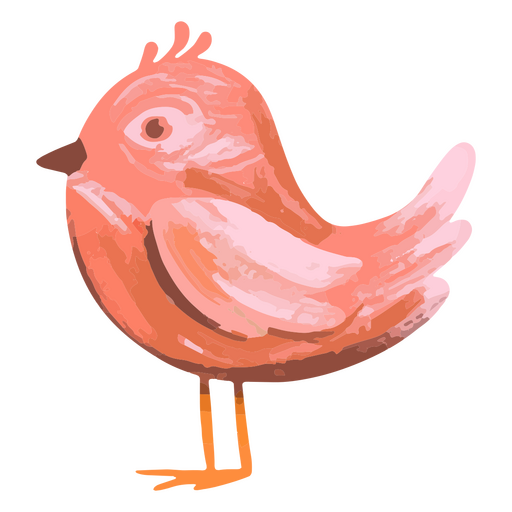 Valentine's day bird icon PNG Design