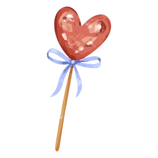 Valentine's day heart icon PNG Design