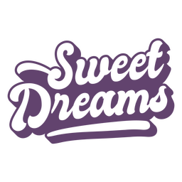 Letras de citação de bons sonhos Desenho PNG