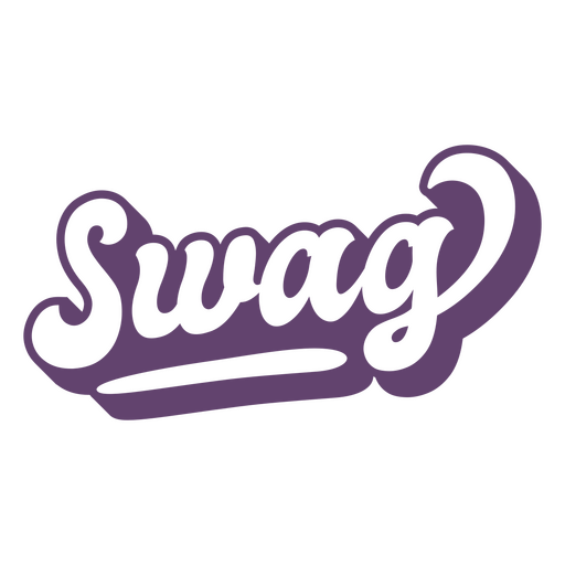 Swag quote lettering  PNG Design