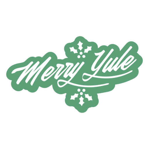 Citação de letras de feliz yule Desenho PNG