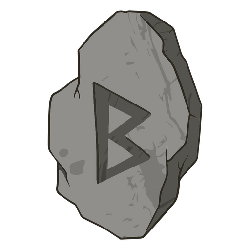 Runes illustration berkanan PNG Design