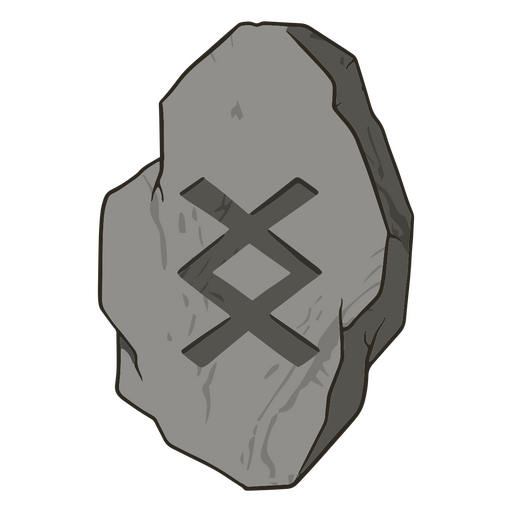 Runes illustration ingwaz PNG Design
