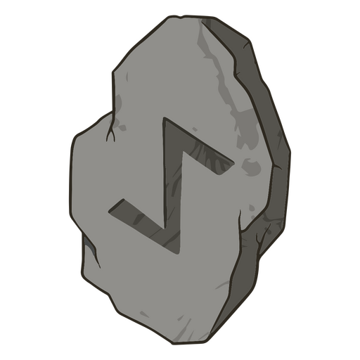 Runes illustration eiwaz PNG Design