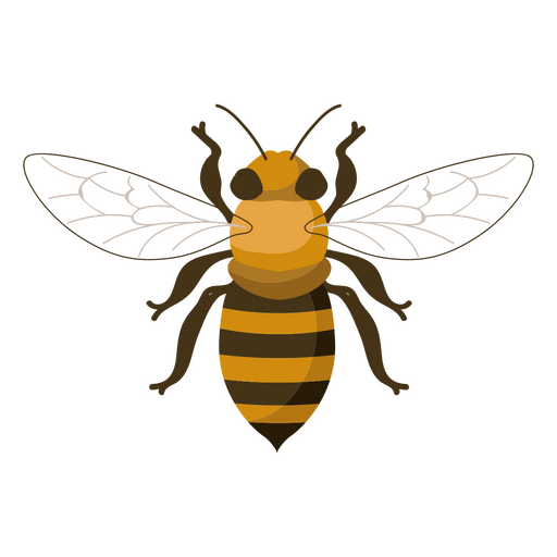 Biene-Natur-Symbol PNG-Design
