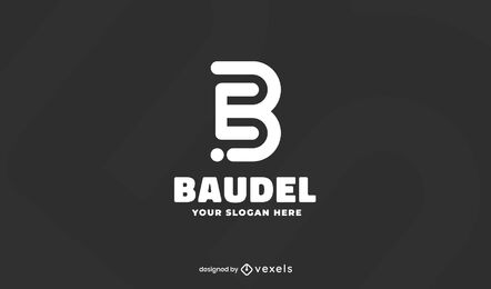 Excelente design de logotipo B