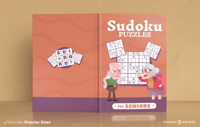 Awesome sudoku book cover design