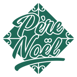 Citação de letras Noel verde Desenho PNG