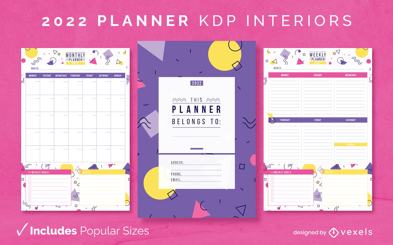 Memphis planner KDP interior design