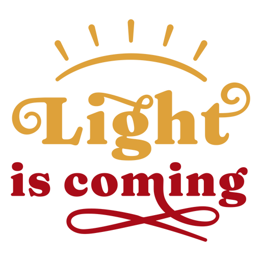 Light lettering quote coming