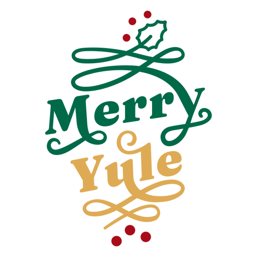 Citação de letras alegres yule Desenho PNG