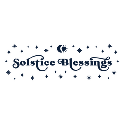 Solstice quote PNG Design Transparent PNG