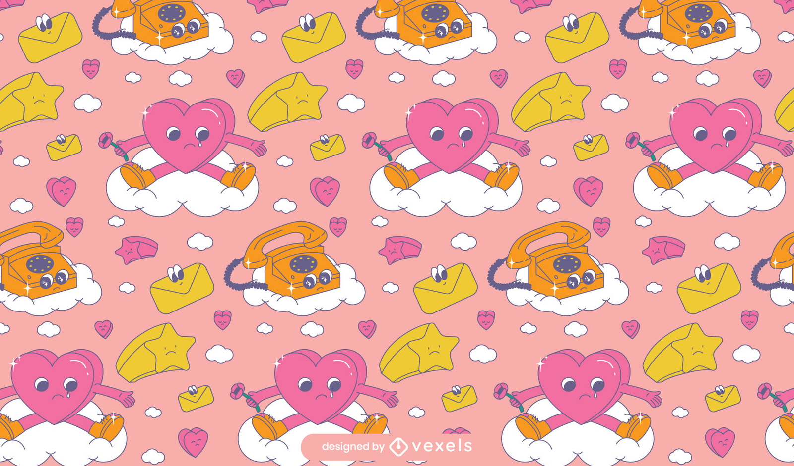 Great Valentine's day pattern design