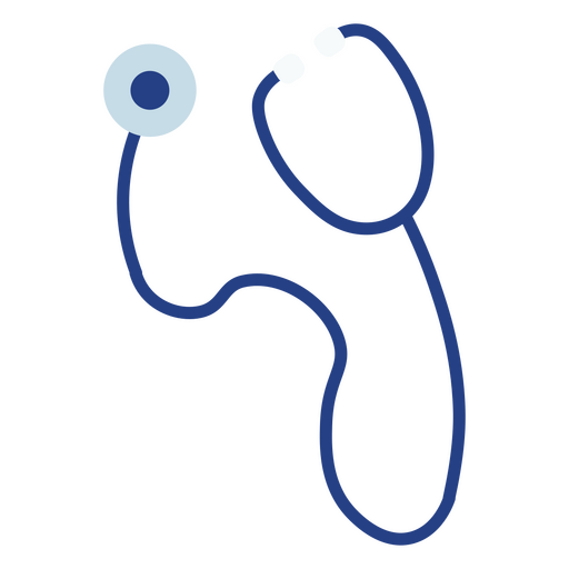 Stethoskop-Symbol f?r medizinische Versorgung PNG-Design