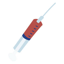 Ícone de seringa de suprimentos médicos