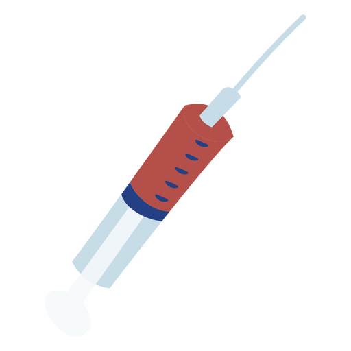 Ícone de seringa de suprimentos médicos
