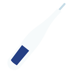 Ícone de termômetro de suprimentos médicos