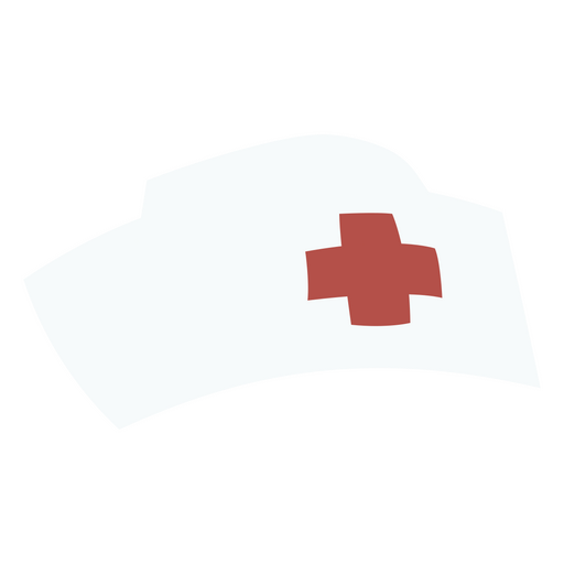 Icono de gorro de enfermera de suministros médicos Diseño PNG