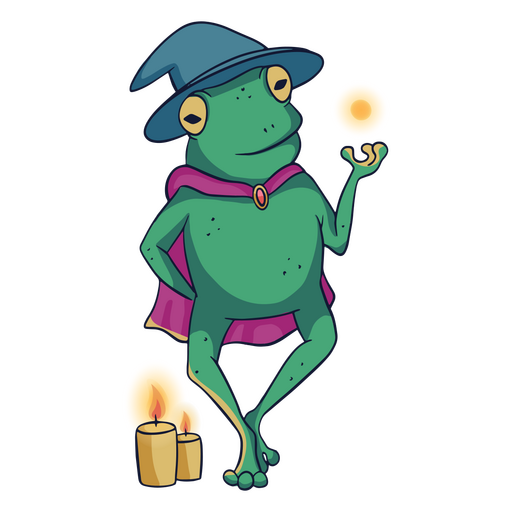 Mystic frog light character 