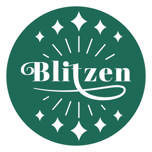 Distintivo de veado Blitzen