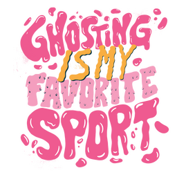 Anti Valentine's Day funny lettering PNG Design