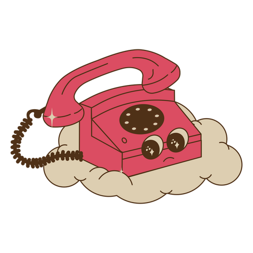 Anti Valentine's Day funny phone character PNG Design