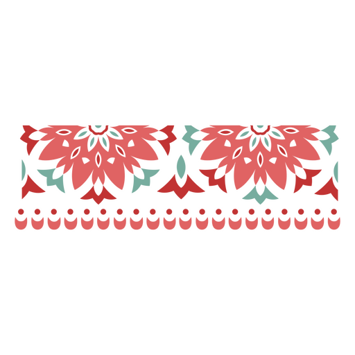 Rosa Mandala-Wache PNG-Design