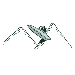 UFO in Bergen PNG-Design