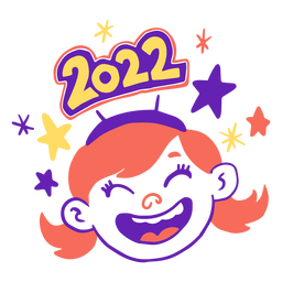 2022 ano novo mulher Desenho PNG