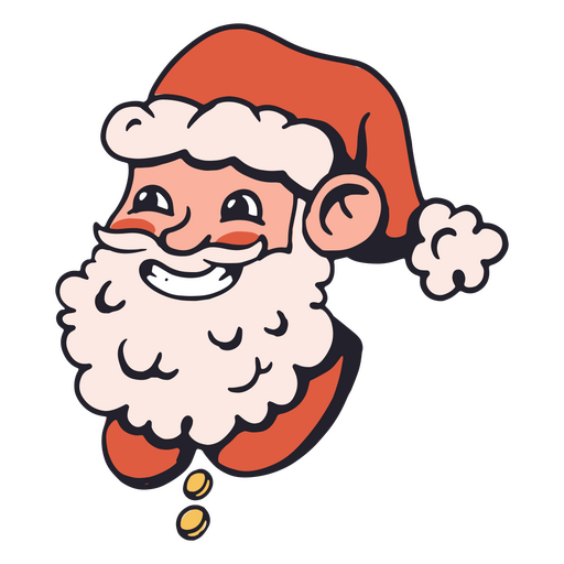 Weihnachten Weihnachtsmann glücklich Cartoon PNG-Design