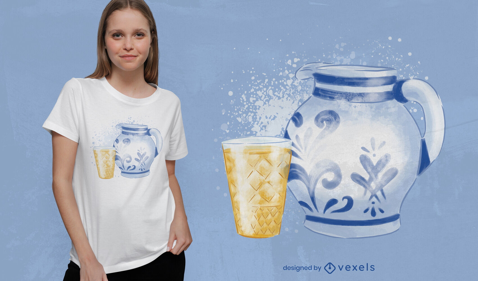 Design de camisetas de cerâmica alemã
