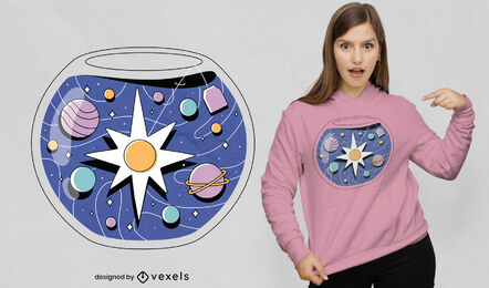 Design de t-shirt Sun Tea